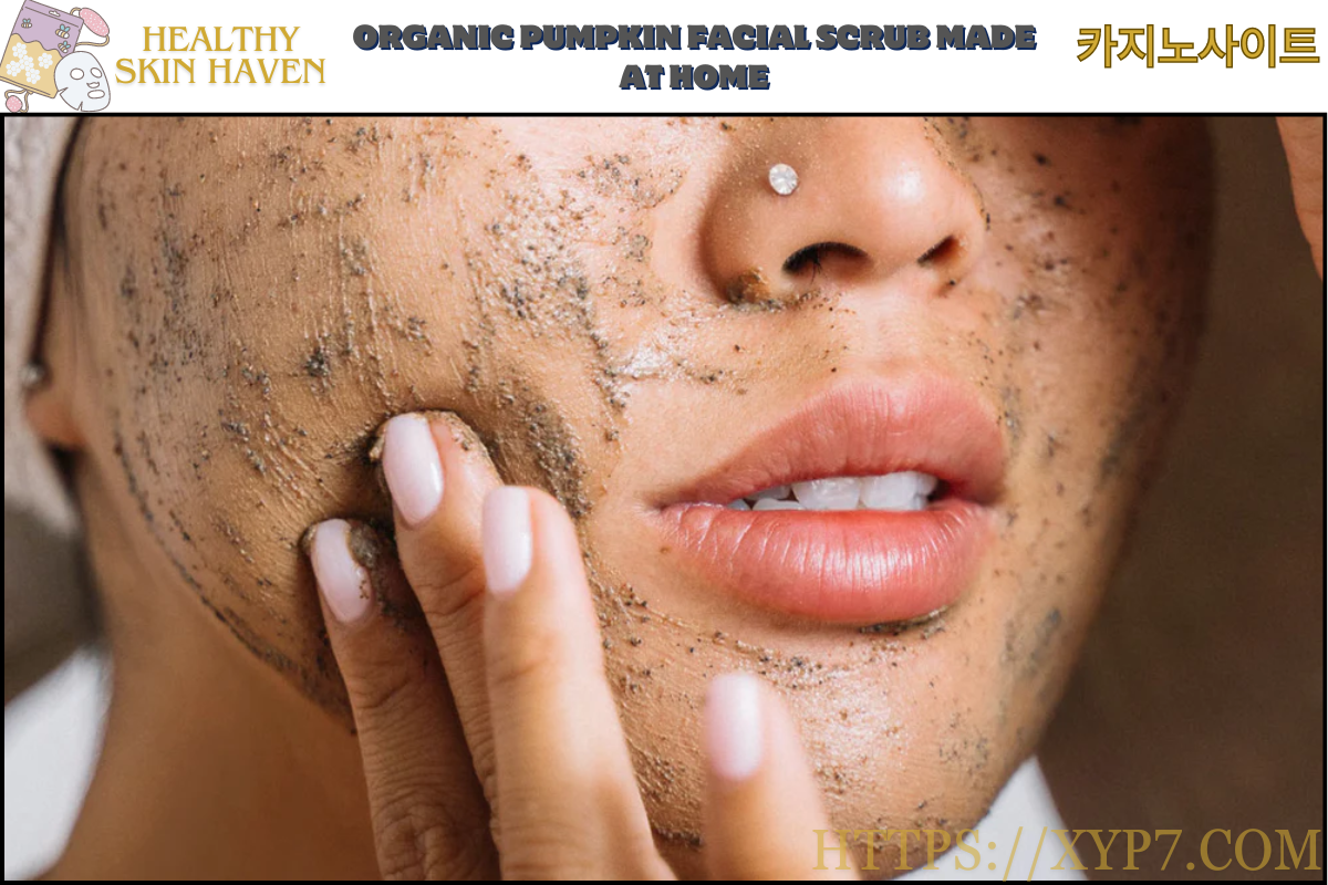 Organic Pumpkin Facial Scrub Made at Home